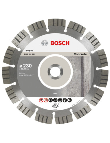 BOSCH TARCZA DIAMENTOWA 180x22 SEG CONCRETE