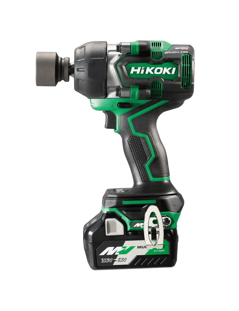 HIKOKI KLUCZ UDAROWY 36V WR36DEWRZ 1/2"  770Nm 2x2,5Ah BL MULTIVOLT IP56 HITSYSTEM