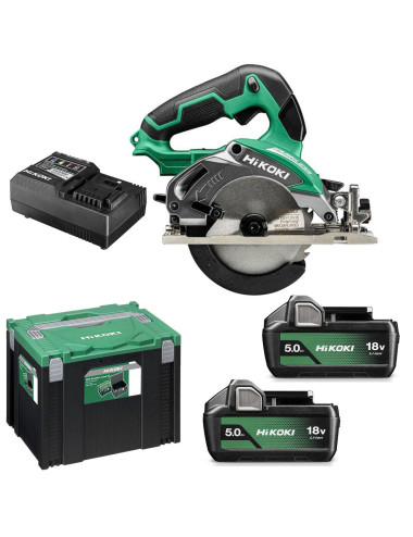 HIKOKI PILARKA 18V 125mm 2x5,0Ah C1805DAWRZ 47mm