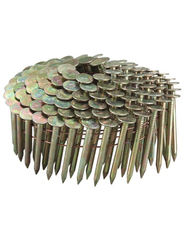 MAKITA GWOŹDZIE ŁĄCZONE DRUTEM 15° 3,1x25mm 7200szt. DACHOWE, GŁADKIE, OCYNKOWANE F-30775