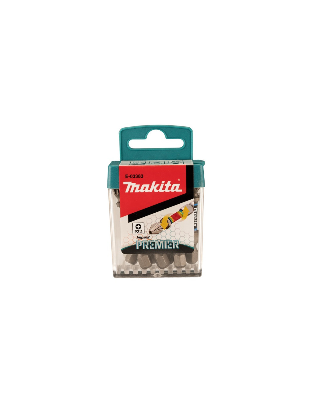 MAKITA KOŃCÓWKA WKRĘTAKOWA PZ2-50mm 10szt. IMPACT PREMIER