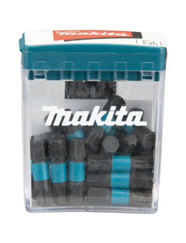 MAKITA KOŃCÓWKA WKRĘTAKOWA T30-25mm 25szt. IMPACT BLACK