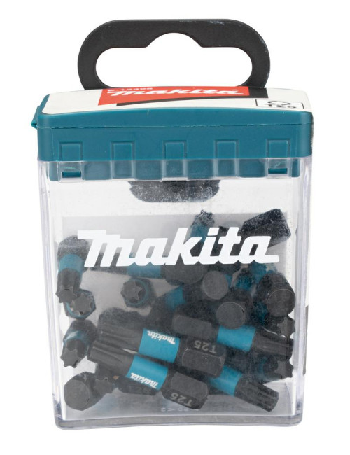 MAKITA KOŃCÓWKA WKRĘTAKOWA T25-25mm 25szt. IMPACT BLACK