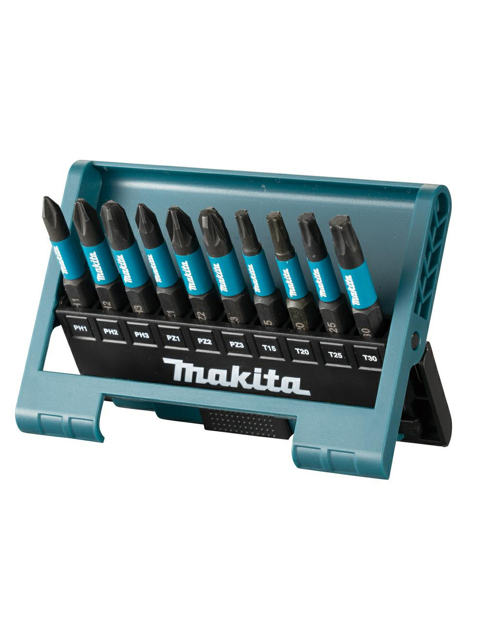 MAKITA ZESTAW KOŃCÓWEK WKRĘTAKOWYCH 10szt. IMPACT BLACK E-12011