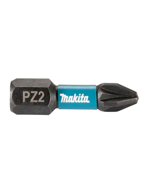 MAKITA KOŃCÓWKA WKRĘTAKOWA PZ2-25mm 25szt. IMPACT BLACK
