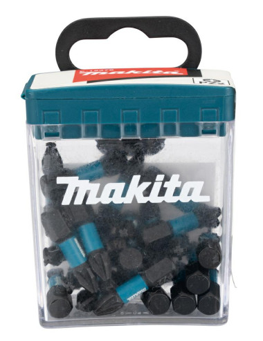 MAKITA KOŃCÓWKA WKRĘTAKOWA PZ2-25mm 25szt. IMPACT BLACK