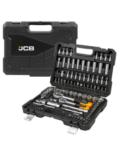 JCB ZESTAW KLUCZY 108el. 3/8" 1/4"