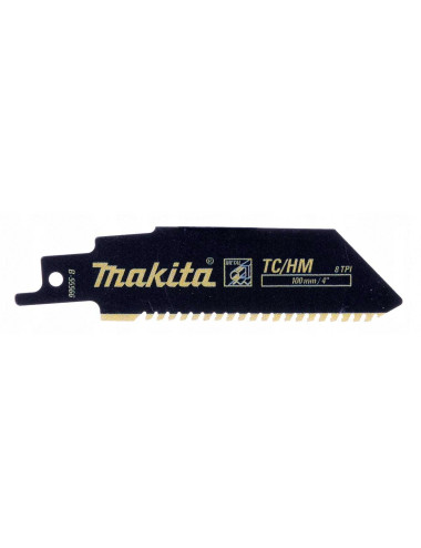 MAKITA BRZESZCZOT DO PIŁ SZABLASTYCH TC HM 100x1,25mm METAL, ŻELIWO, STAL NIERDZEWNA