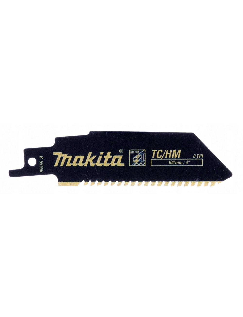 MAKITA BRZESZCZOT DO PIŁ SZABLASTYCH TC HM 100x1,25mm METAL, ŻELIWO, STAL NIERDZEWNA