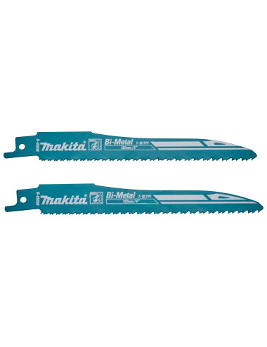 MAKITA BRZESZCZOT DO PIŁ SZABLASTYCH BIM 225x0,9mm 2szt. METAL(0,7-3,0mm),RURY(5-175mm)