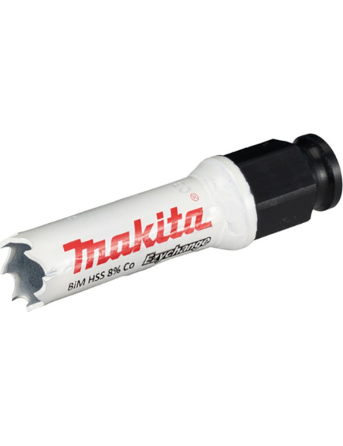 MAKITA OTWORNICA BIM HSS-Co 8% 16mm EZYCHANGE METAL, STAL, ALU, DREWNO, PVC