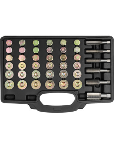 YATO ZESTAW NAPRAWCZY KORKÓW MISY OLEJOWEJ 114 SZT.