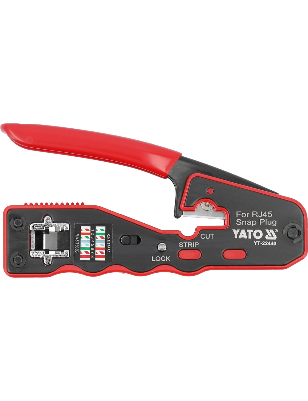 YATO SZCZYPCE DO ZACISKÓW RJ45 PRZELOTOWYCH YT-22440