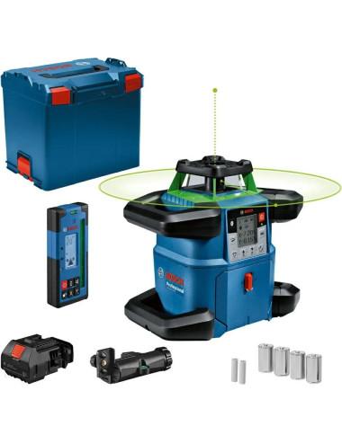 BOSCH LASER OBROTOWY GRL 650 CHVG ZIELONY +ODBIORNIK LR 65 G LB