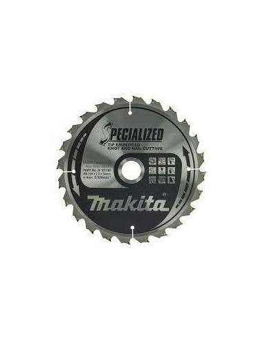 MAKITA PIŁA TARCZOWA 235x30x24z SPECJALIZED DREWNO (Z GWOŹDZIAMI I SĘKAMI)