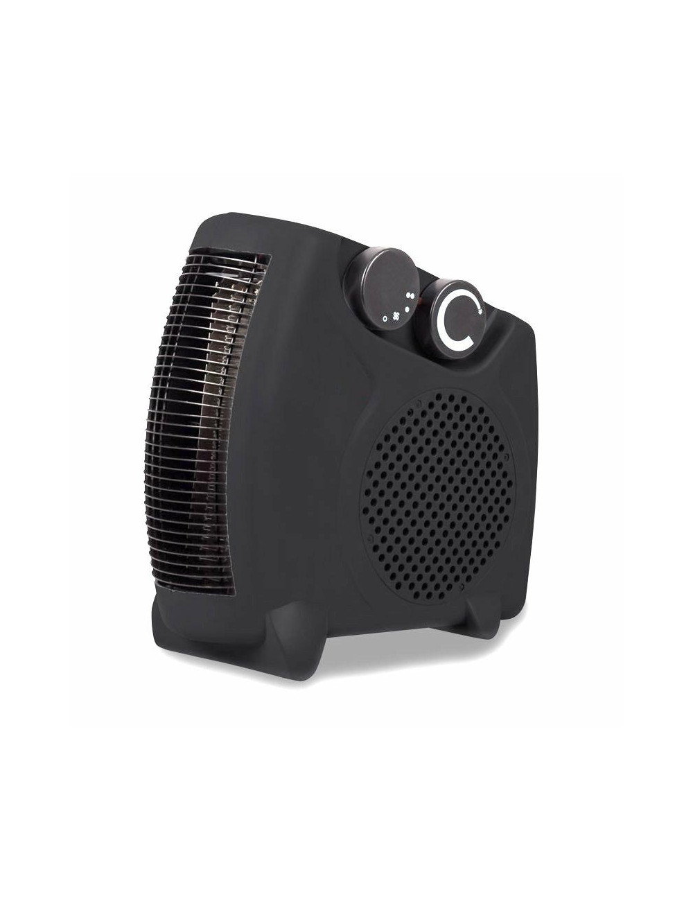 VOLTENO TERMOWENTYLATOR STOJĄCY-LEŻĄCY 1000W 2000W CZARNY