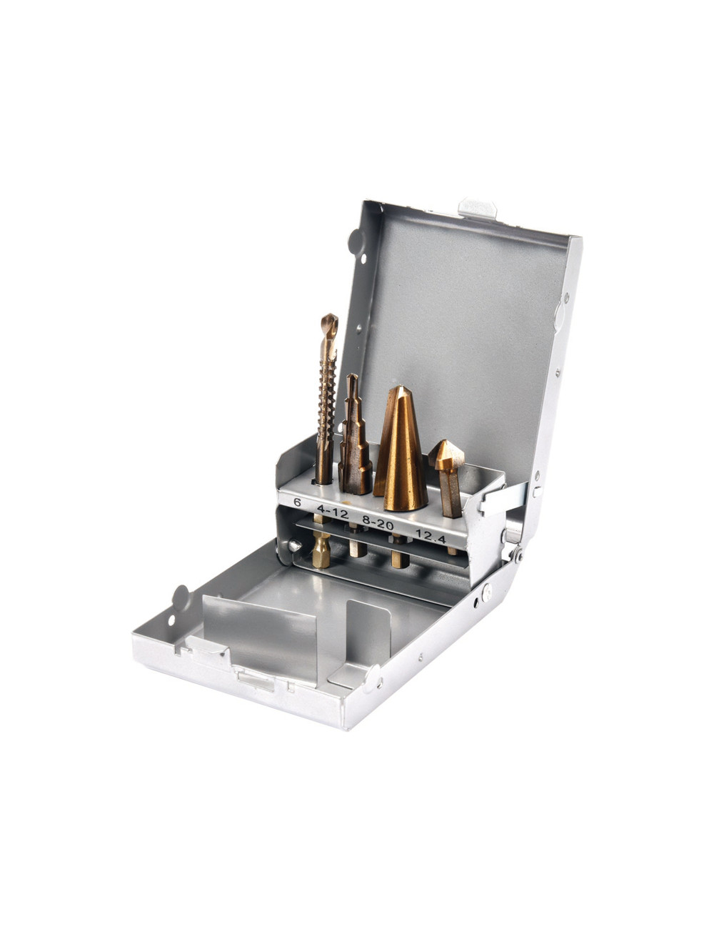 YATO ZESTAW WIERTEŁ MET.HSS-TiN 4szt.HEX UNIWERSALNE YT-44705