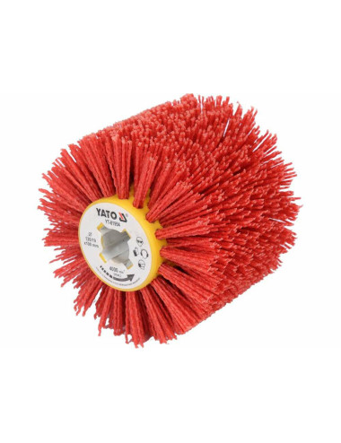 YATO SZCZOTKA DO SATYNIARKI PCV 120x100x19mm