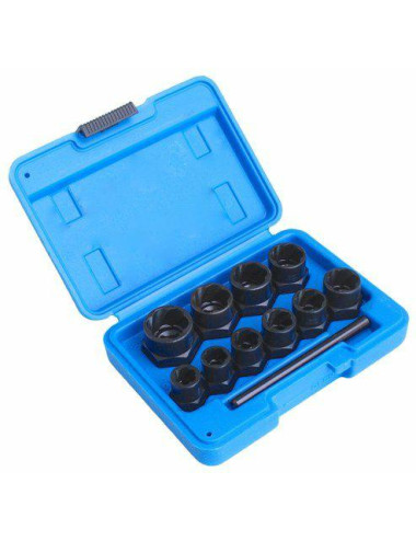 SATRA ZESTAW NASADEK DO OBROBIONYCH ŚRUB 11szt.