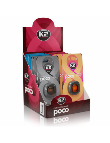 K2 ZAPACHW MEMBRANOWY W KRATKĘ 12szt POCO MIX