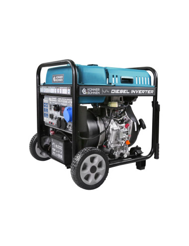 KONNER &amp; SOHNEN GENERATOR INWERTOROWY DIESEL KS 6100iDE ATSR 5,5kW 230V