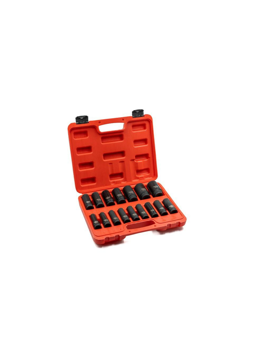 GROSLEY ZESTAW 16szt. NASADEK UDAROWYCH DŁUGICH 1/2"