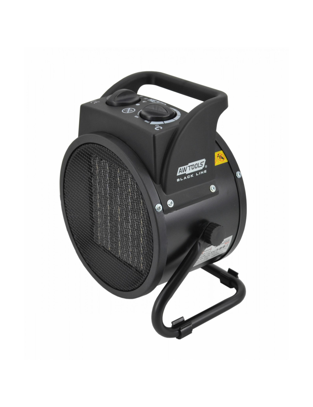 AWTOOLS NAGRZEWNICA ELEKTRYCZNA TUBA CERAMIC 3KW BLACK LINE