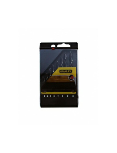 STANLEY WIERTŁA ZESTAW DO DREWNA 8szt. 3-10mm
