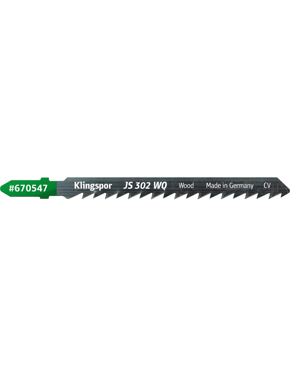 KLINGSPOR BRZESZCZOT DO WYRZYNARKI 130x8x1,25mm JS 302 WQ 5szt.