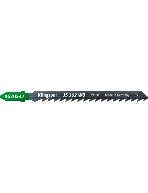 KLINGSPOR BRZESZCZOT DO WYRZYNARKI 130x8x1,25mm JS 302 WQ 5szt.