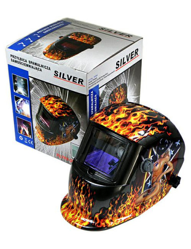 PRZYŁBICA SPAWALNICZA SAMOŚCIEMNIAJĄCA SILVER 10384