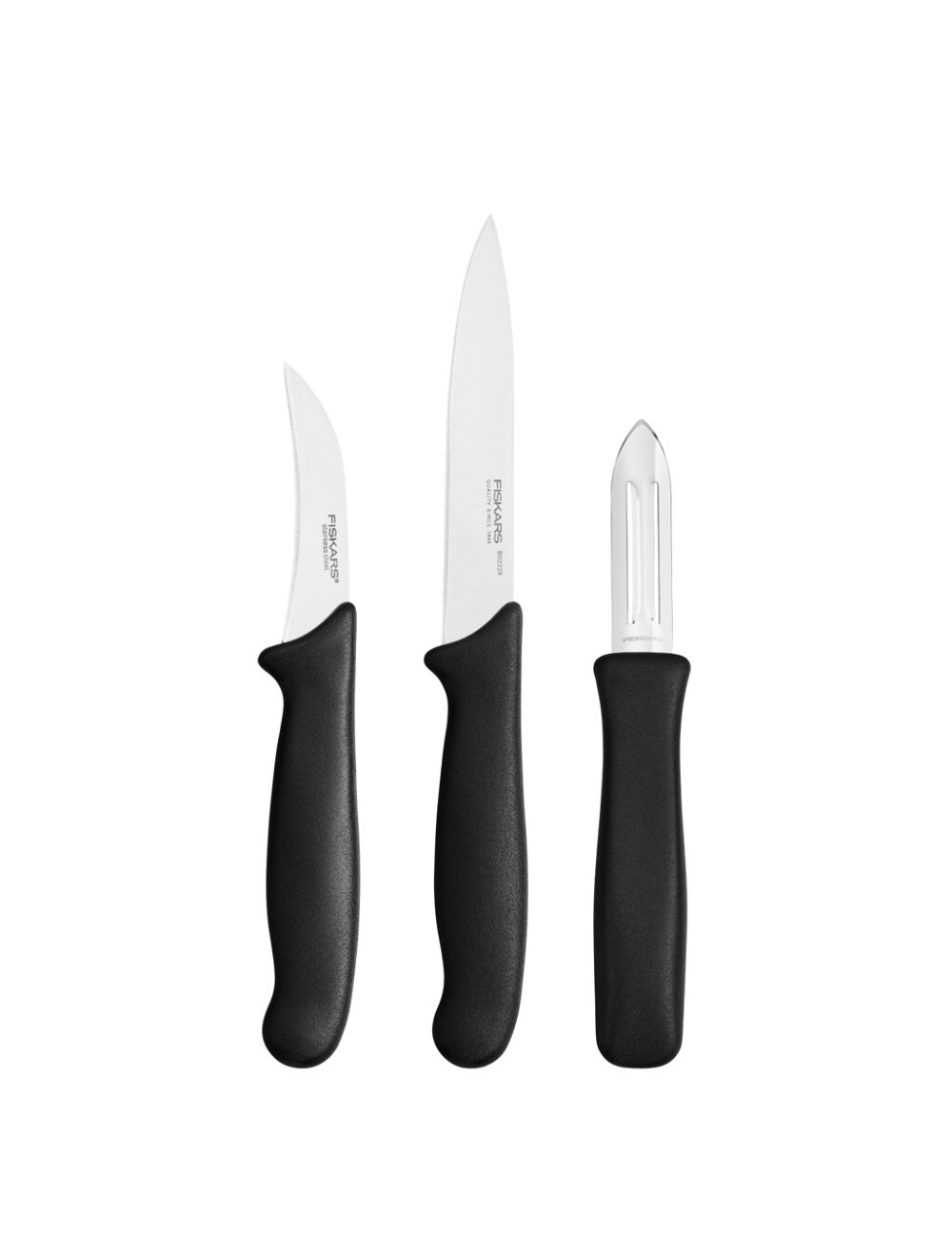 FISKARS ZESTAW 3 NOŻY DO OBIERANIA ESSENTIAL