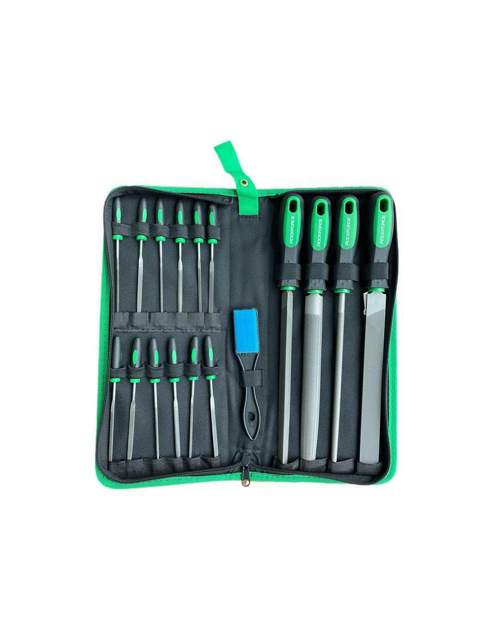 ROCKFORCE PILNIKI + IGLAKI DO METALU KOMPLET 17el.