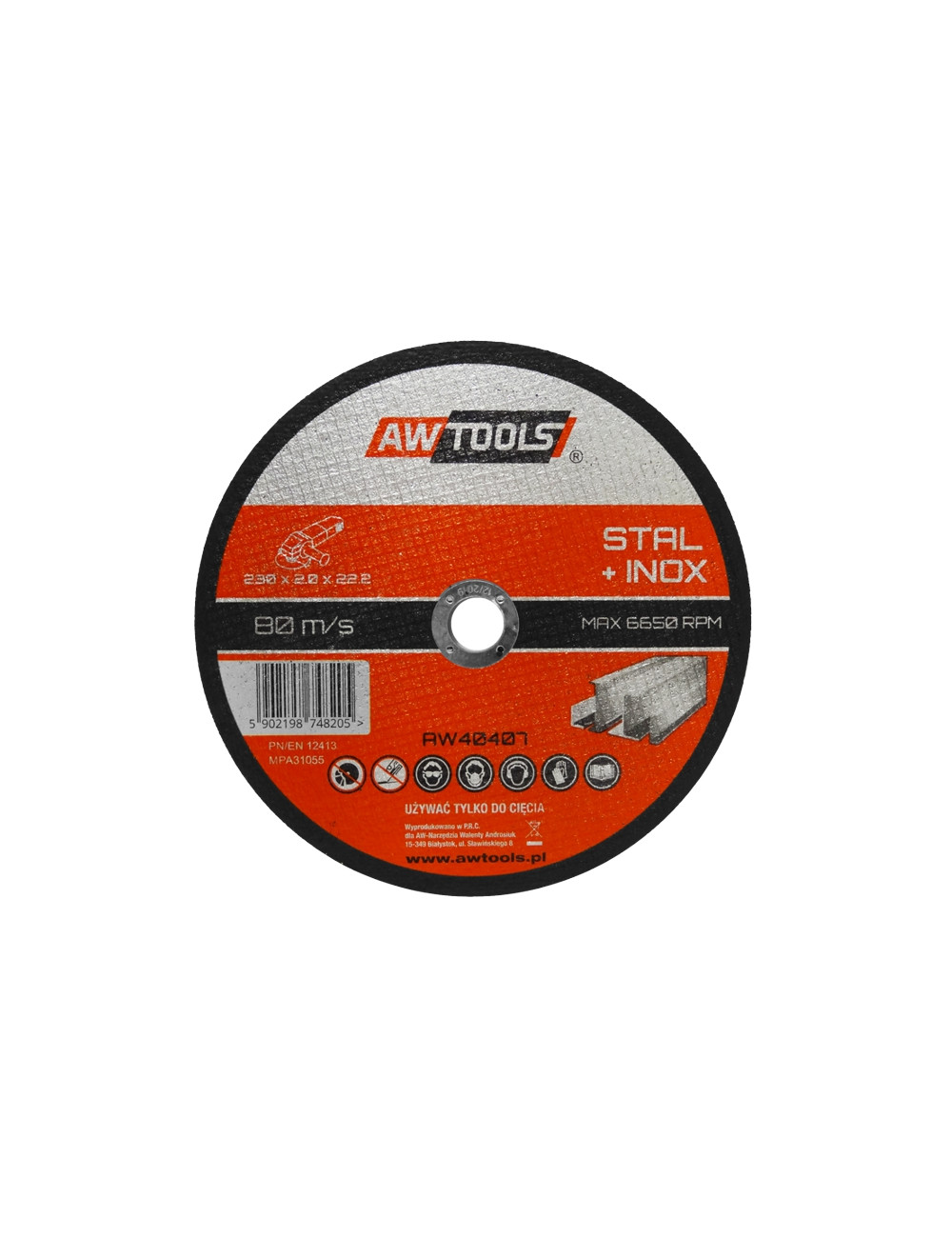 AWTOOLS FLEKOWNIK FREZ DO DREWNA 20mm