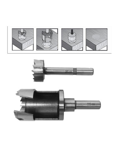 AWTOOLS FLEKOWNIK FREZ DO DREWNA 20mm