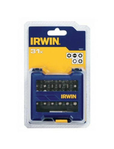 IRWIN KOŃCÓWKI ZESTAW 30szt.+ UCHWYT MIX