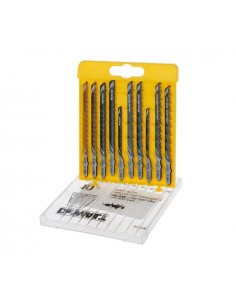 DEWALT BRZESZCZOT DO WYRZYNARKI KOMPLET 10szt. DO DREWNA
