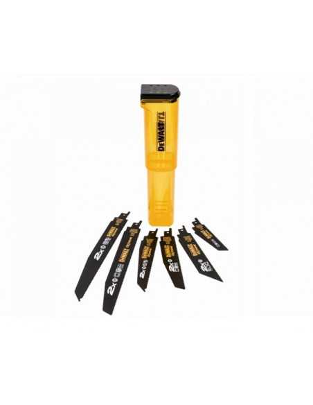 DEWALT BRZESZCZOT DO PIŁY SZABLASTEJ KOMPLET  6elem. +KASETA