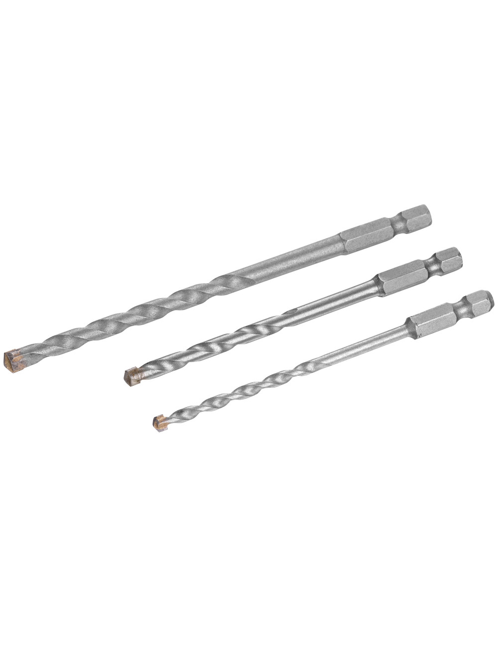 IRWIN WIERŁO DO BETONU HEX 1/4" KOMPLET 3szt. 4, 5 i 6mm w blistrze