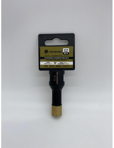 KORONA DIAMENTOWA M14 14mm WIERCENIE NA SUCHO INDIAN PROFESSIONAL
