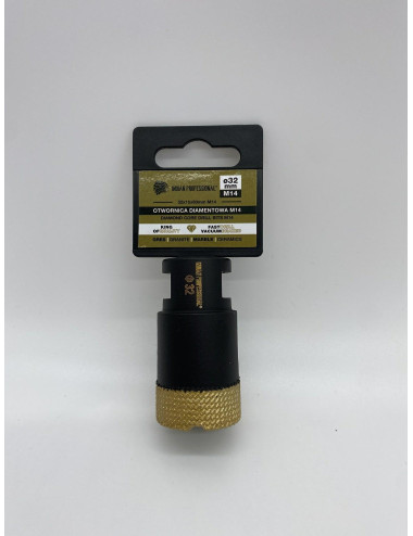 KORONA DIAMENTOWA M14 32mm WIERCENIE NA SUCHO INDIAN PROFESSIONAL