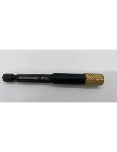 KORONA DIAMENTOWA HEX 10mm WIERCENIE NA SUCHO INDIAN PROFESSIONAL