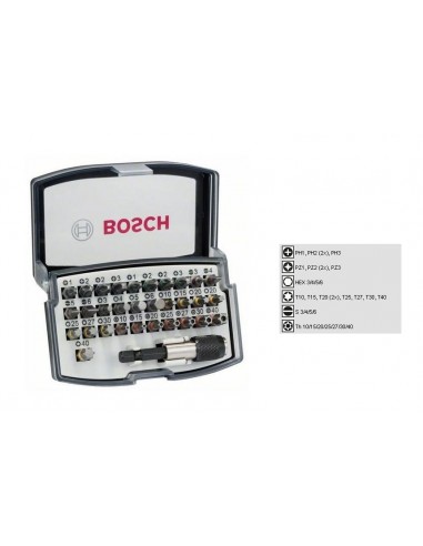 BOSCH ZESTAW BITÓW 32szt.