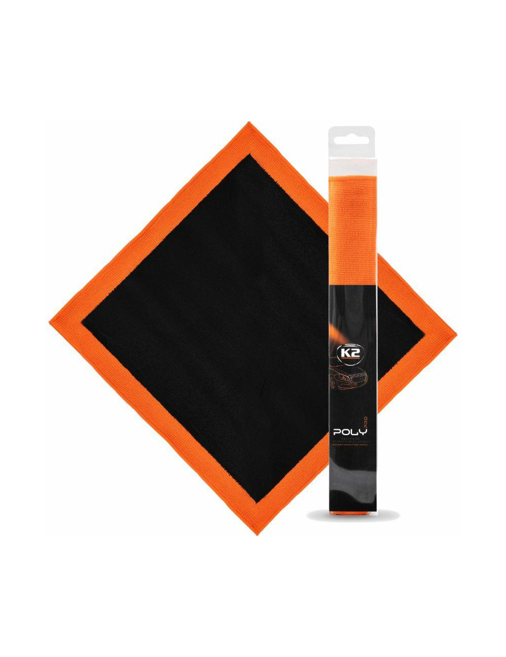 K2 RĘCZNIK MIKROFIBRY Z GLINKĄ POLY PRO