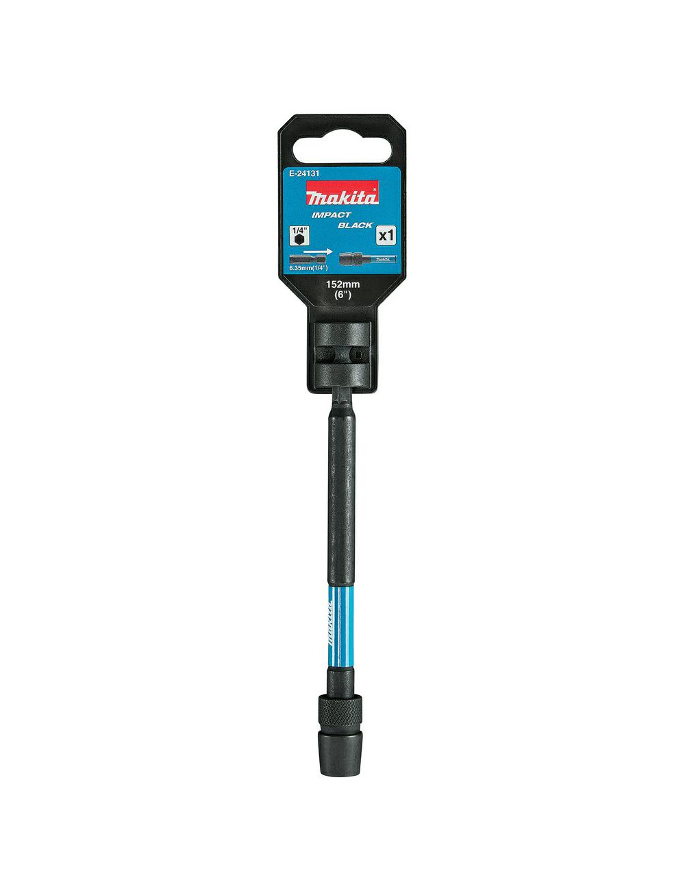MAKITA UCHWYT DO KOŃCÓWEK WKRĘTARKOWYCH 152mm IMPACT BLACK