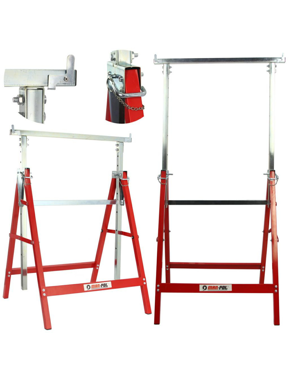 MAR-POL KOBYŁKI STOJAKI 150kg 2szt.