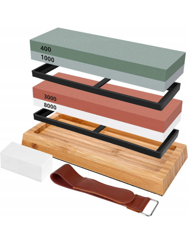 OSTRZAŁKA DO NOŻY KAMIENIE SILVER