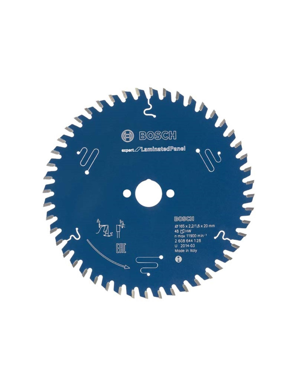 BOSCH PIŁA EXPERT LAMINAT PANEL 165x20x48z