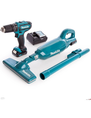 MAKITA ZESTAW COMBO 10,8V CLX214X1 (HP331D+CL106FD) 2x1,5Ah