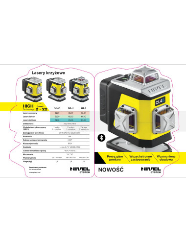 NIVEL SYSTEM LASER KRZYZOWY CL2B